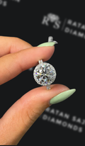 3 Carat Halo Engagement Ring - Round Diamond