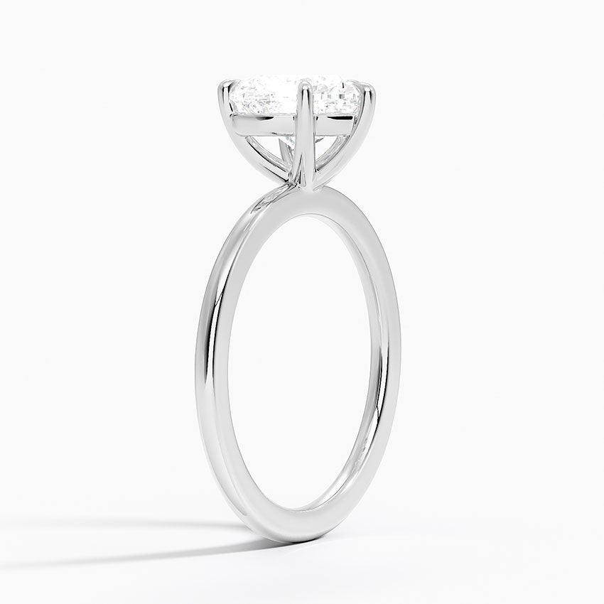 2 Carat - Heart - Natural Diamond - Solitaire Engagement Ring