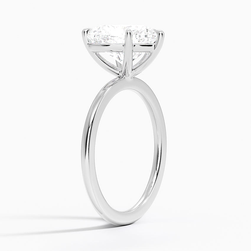 3 Carat - Heart - Natural Diamond - Solitaire Engagement Ring