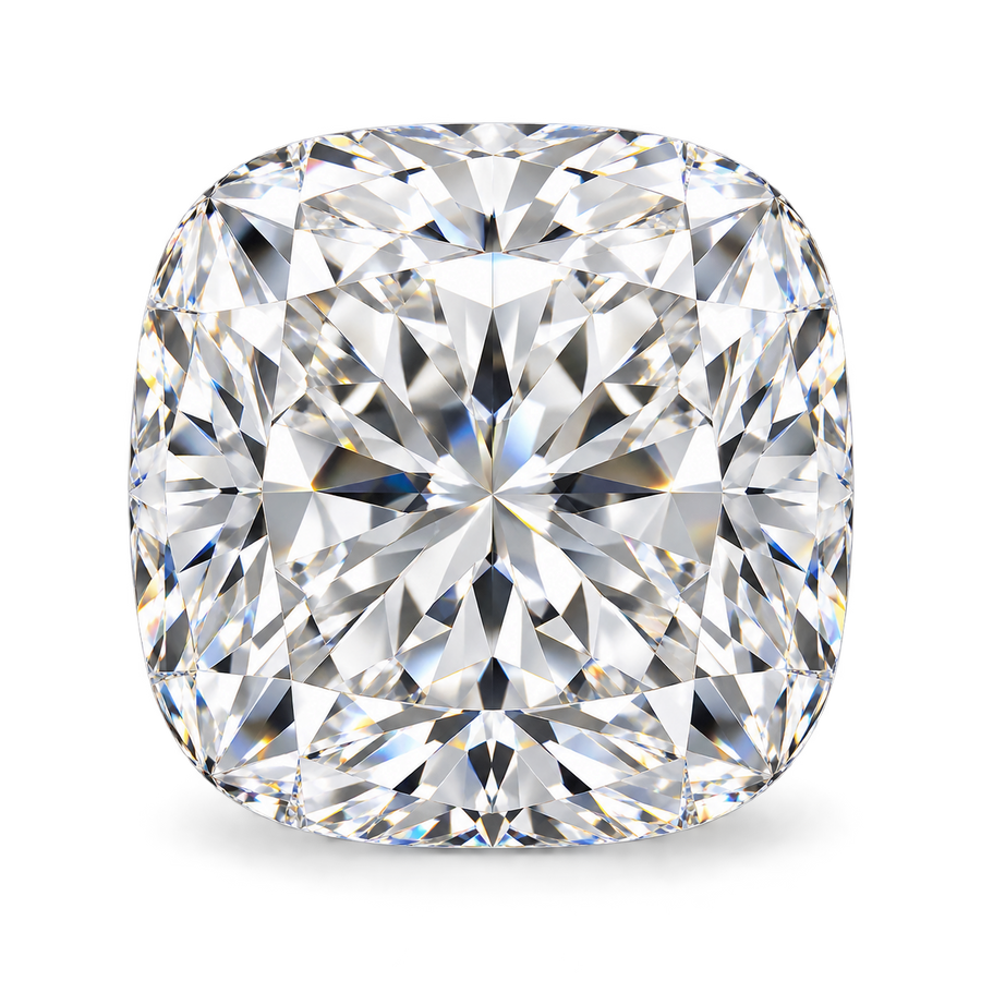 Cushion cut natural diamonds in Dubai