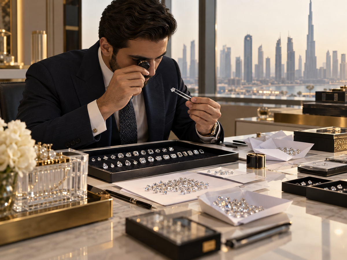 Natural diamond trade and professional sourcing at Ratan Sajan Diamonds DMCC Dubai