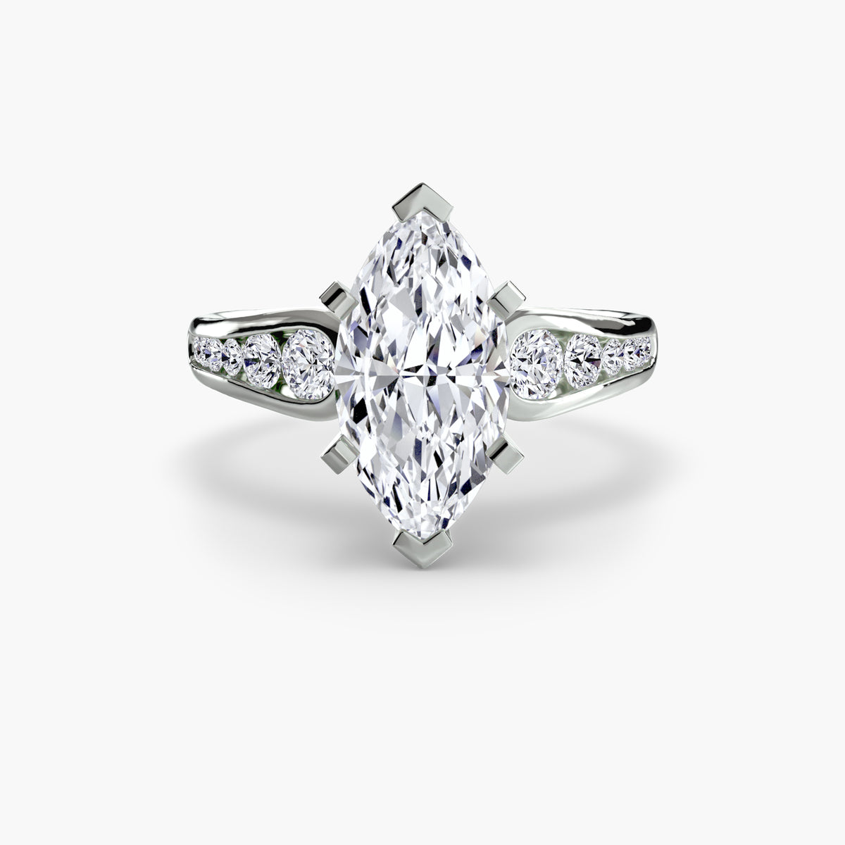 Solitaire with Pavé 2