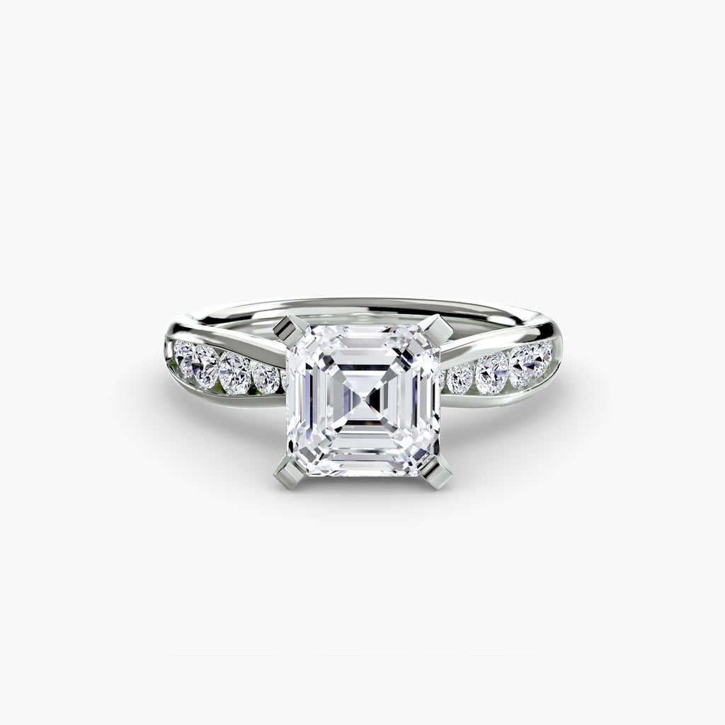 Solitaire with Pavé 3
