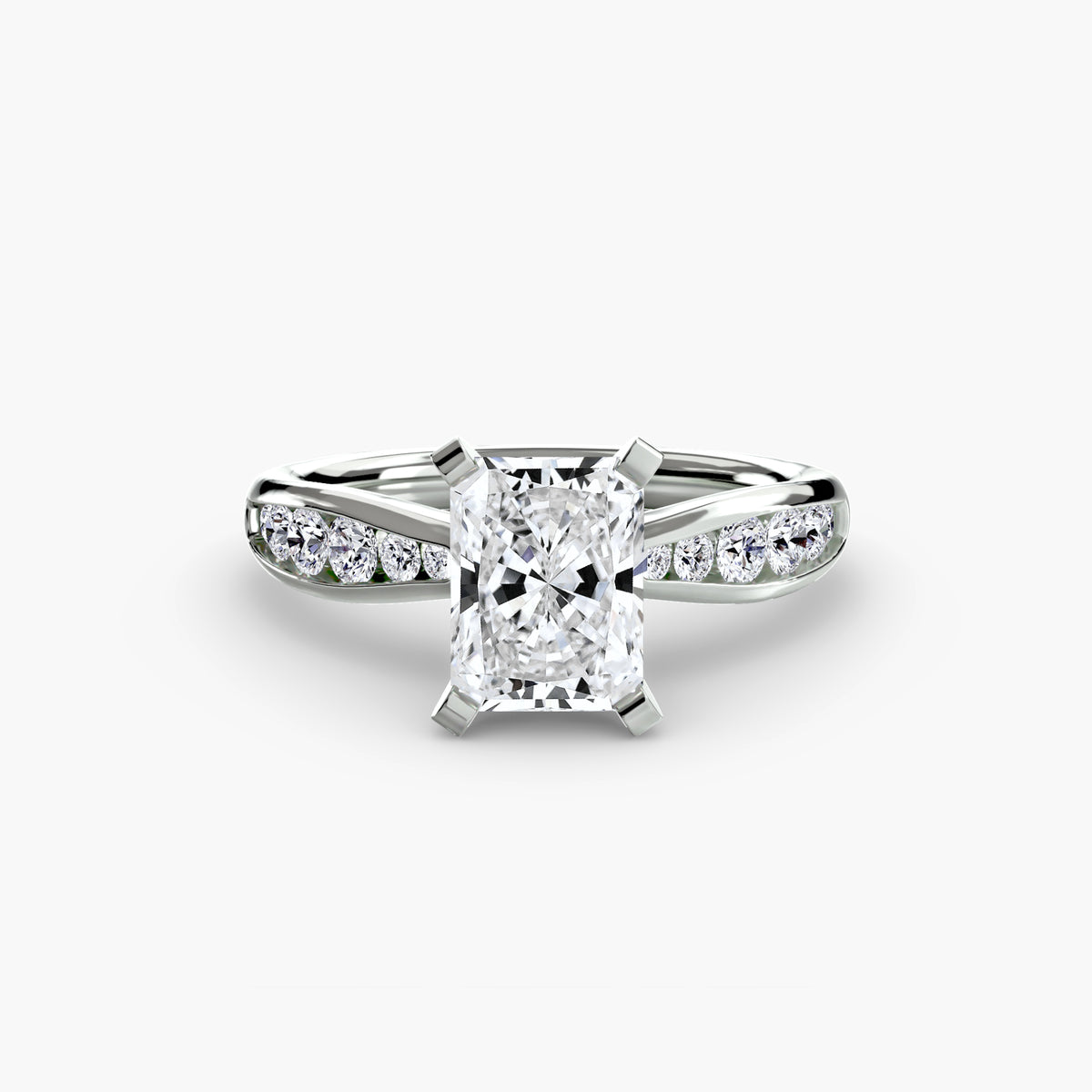 Solitaire with Pavé 3