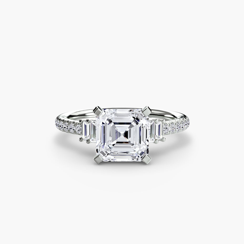 Solitaire with Pavé 4
