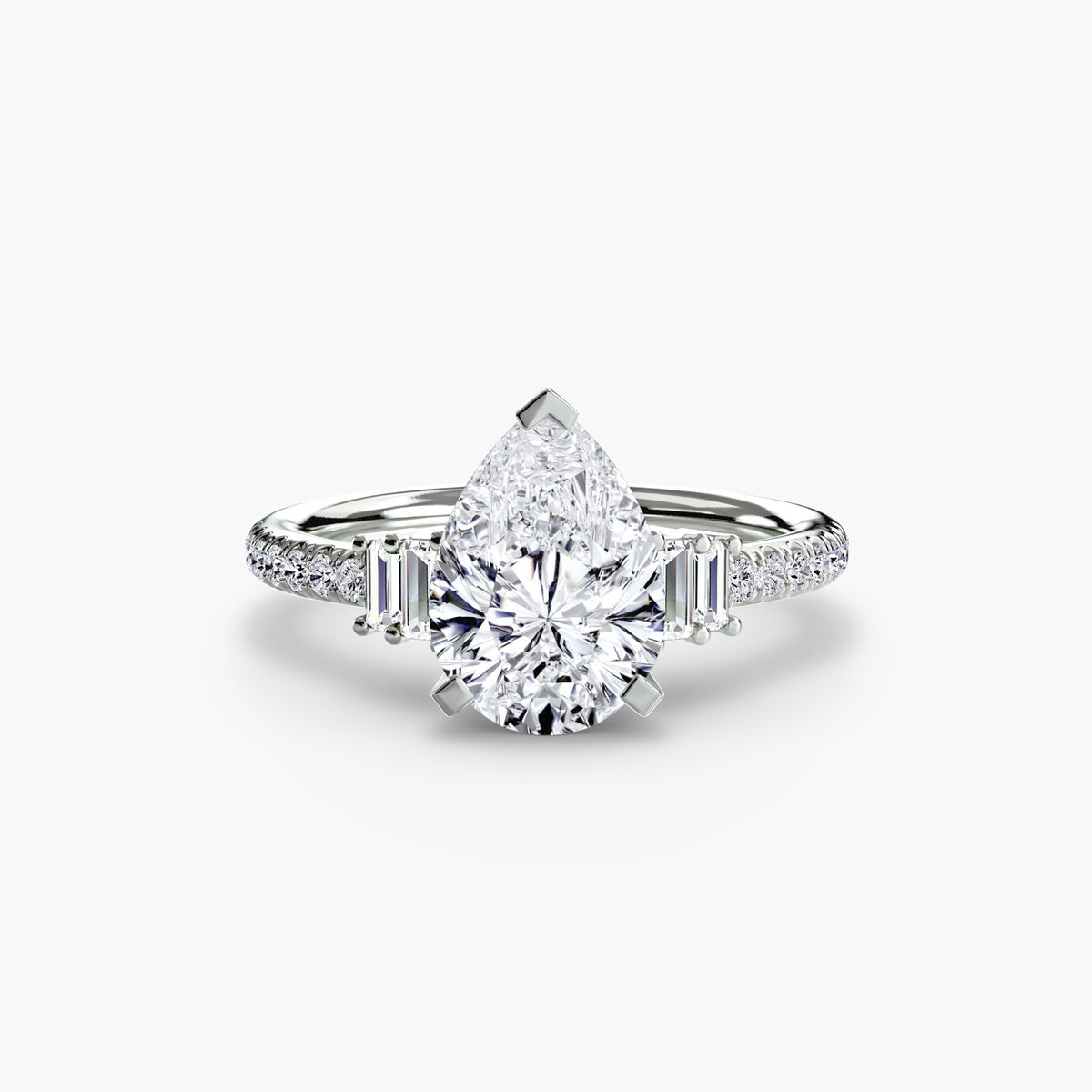 Solitaire with Pavé 4