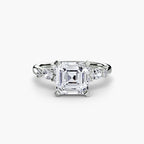 The Floral Accent Solitaire