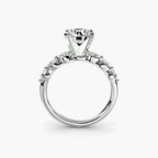 The Floral Accent Solitaire