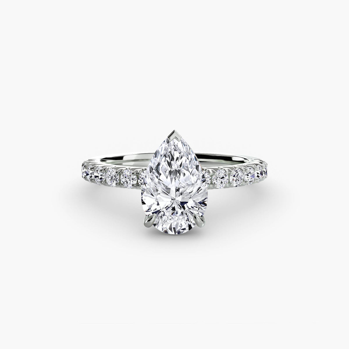 Solitaire with Pavé 6