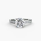 Solitaire with Pavé 7