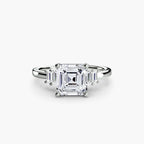 Baguette Accent Solitaire