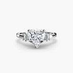 Baguette Accent Solitaire