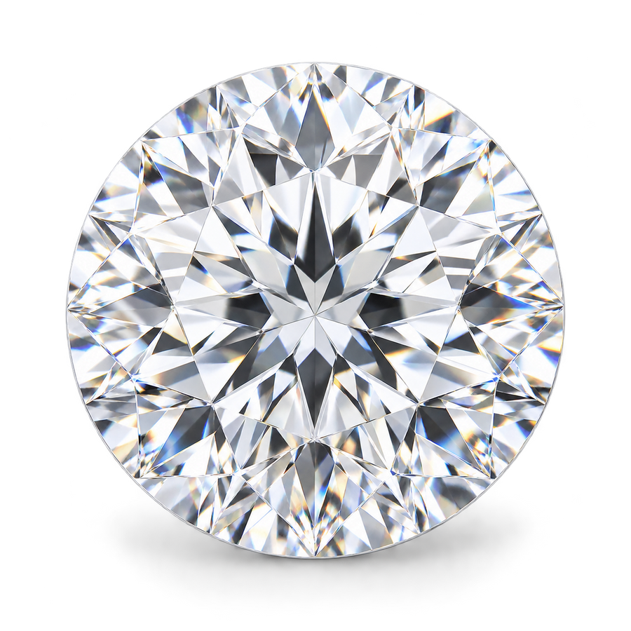 Round natural diamonds in Dubai