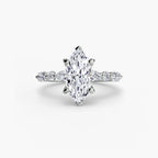 Solitaire with Eternity Pavé 2